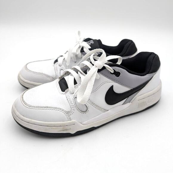 Nike Other - Nike Full Force Low Big Shoes Kids' White/Pewter/Black Size US4.5Y EU36.5